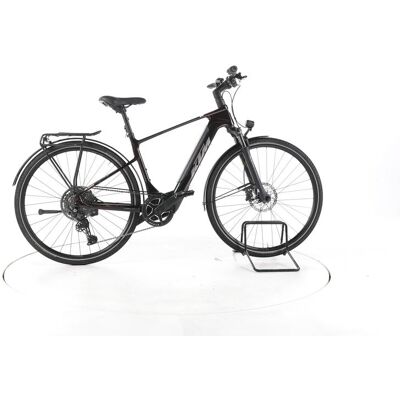 KTM Macina Sport SX Elite Trekking E-Bike 2024 transparent red grey chrome orange S KTM Macina Sport SX Elite Trekking E-Bike 2024 transparent red grey chrome orange S