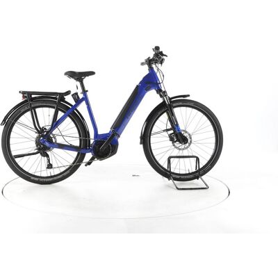 Haibike Trekking 4 Trekking E-Bike Tiefeinsteiger dunkel blau glanz M Haibike Trekking 4 Trekking E-Bike Tiefeinsteiger dunkel blau glanz M