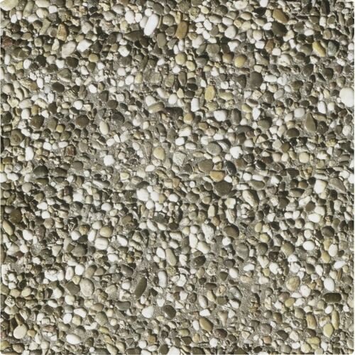 Kann Terrassenplatte Waschbeton 40 x 40 x 4 cm kieselbunt