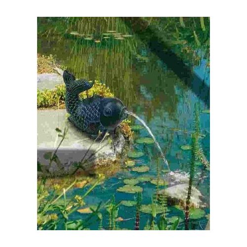 Heissner Teichfigur mit Speierfunktion Fisch 18 x 16 x 13 cm