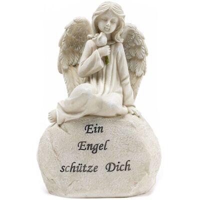 TrendLine Figur Engel 20 x 13 cm grau TrendLine Figur Engel 20 x 13 cm grau