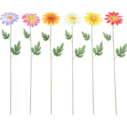 Flamingo Oldenburger Flamingo Gartenstecker Daisy Metall 18 x 76 cm mehrfarbig