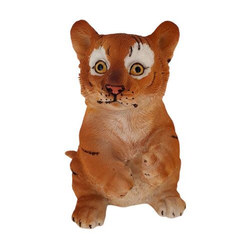 FD Dekofigur Tiger gerade sitzend 15 x 8 x 8 cm