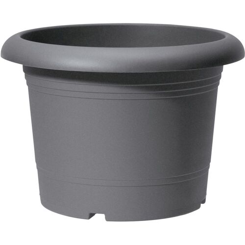 Scheurich Pflanzgefäß Oliver Ø 50 cm metallic grau