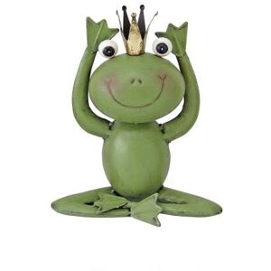 TrendLine Dekofigur Frosch Metall 27 x 23 cm grün TrendLine Dekofigur Frosch Metall 27 x 23 cm grün