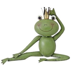 TrendLine Dekofigur Frosch Metall 35 x 27 cm grün TrendLine Dekofigur Frosch Metall 35 x 27 cm grün