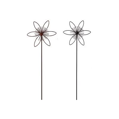 TrendLine Gartenstecker Metall Blume sortiert 115 cm TrendLine Gartenstecker Metall Blume sortiert 115 cm