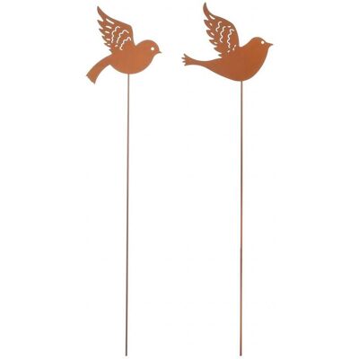 Mica Decorations - Vogel Rost - Rost - Garten-Deko Mica Decorations - Vogel Rost - Rost - Garten-Deko