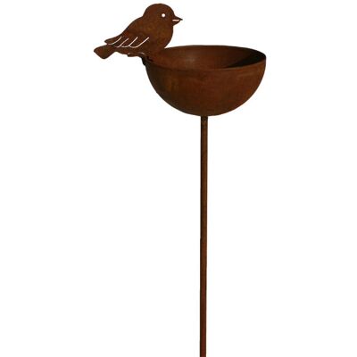 Badeko Gartenstecker Vogeltränke 120 cm rostbraun Badeko Gartenstecker Vogeltränke 120 cm rostbraun