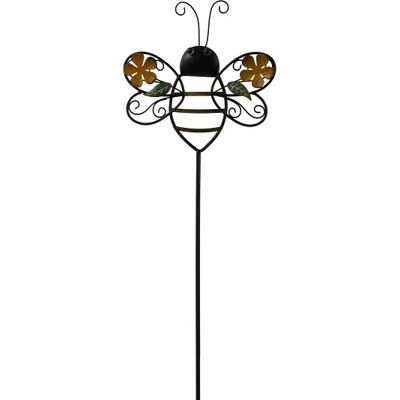 TrendLine Gartenstecker Metall Biene 114 cm mehrfarbig TrendLine Gartenstecker Metall Biene 114 cm mehrfarbig