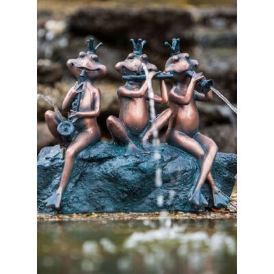 Heissner Teichfigur mit Speierfunktion Frosch-Kapelle 39 x 16 x 30 cm Heissner Teichfigur mit Speierfunktion Frosch-Kapelle 39 x 16 x 30 cm