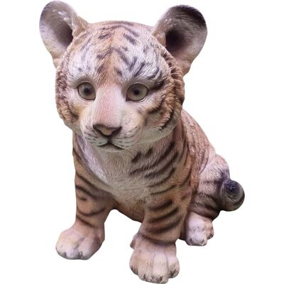 FD Dekofigur Tiger sitzend 30 x 22 cm braun FD Dekofigur Tiger sitzend 30 x 22 cm braun