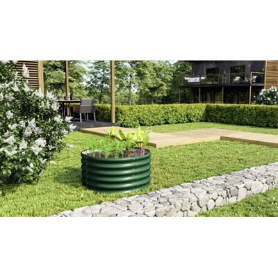 Vitavia Hochbeet Terra 401 - Rechteckig, Zincalume, Grün - Gartengerät Vitavia Hochbeet Terra 401 - Rechteckig, Zincalume, Grün - Gartengerät
