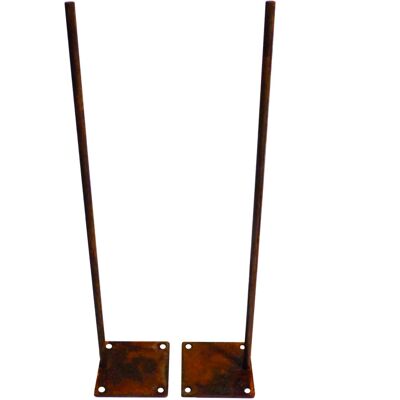 Badeko Bodenbefestigung für Parawände 25 x 25 cm rostbraun 2 tlg. Badeko Bodenbefestigung für Parawände 25 x 25 cm rostbraun 2 tlg.