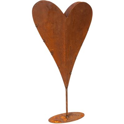 Badeko Herz Kaprun 38 x 17 cm rostbraun Badeko Herz Kaprun 38 x 17 cm rostbraun