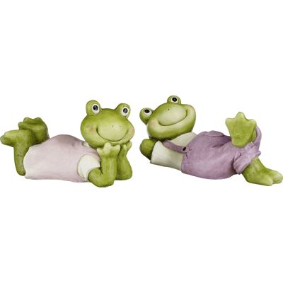 Mica Decorations Dekofigur Frosch 30 cm mehrfarbig 2-fach sortiert Mica Decorations Dekofigur Frosch 30 cm mehrfarbig 2-fach sortiert