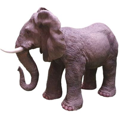 FD Figur Elefant Polyresin 43 x 33 x 60 cm grau FD Figur Elefant Polyresin 43 x 33 x 60 cm grau