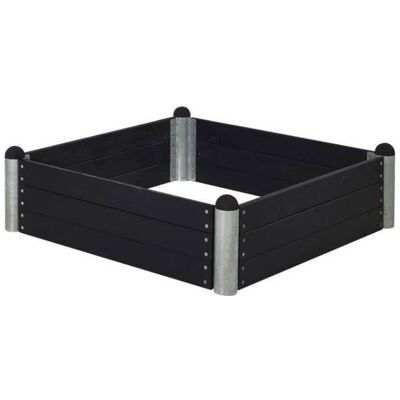 Plus Hochbeet Pipe 16a 140 x 140 x 36 cm Plus Hochbeet Pipe 16a 140 x 140 x 36 cm