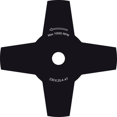 Primaster - 4-Zahn-Ersatzmesser Ø 23 cm - Replacement blade Primaster - 4-Zahn-Ersatzmesser Ø 23 cm - Replacement blade