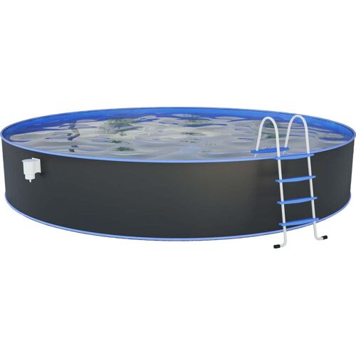 Steinbach Stahlwandpool Set Nuovo Ø 450 x 120 cm