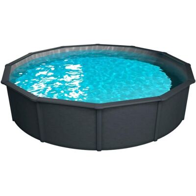 Steinbach - Nuovo de Luxe II - Ø360x120 - anthrazit/grau - Pool Steinbach - Nuovo de Luxe II - Ø360x120 - anthrazit/grau - Pool