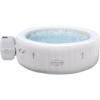 Bestway LED Whirlpool Outdoor für 6 Personen Lay-Z-Spa Paris AirJet Ø 196 x 66 cm Bestway LED Whirlpool Outdoor für 6 Personen Lay-Z-Spa Paris AirJet Ø 196 x 66 cm