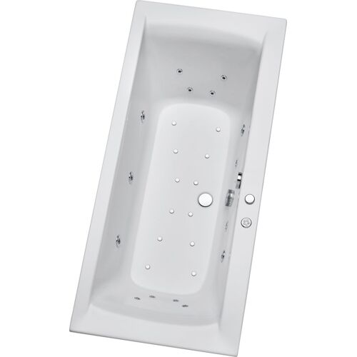 Ottofond Whirlpool-Komplettset Rosa 200x90 cm, weiß