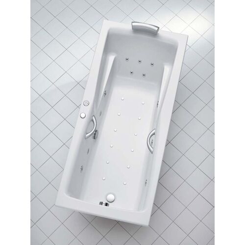 Ottofond Whirlpool-Badewanne Komplettset Atlanta 180 cm