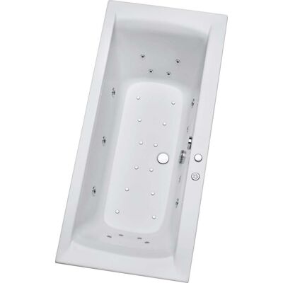 Ottofond Whirlpool-Komplettset »Rosa«, 200x90 cm, weiß, Farblichttherapie Ottofond Whirlpool-Komplettset »Rosa«, 200x90 cm, weiß, Farblichttherapie