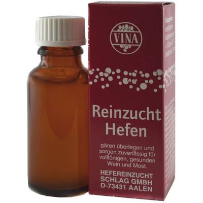 Vina Reinzuchthefe Bordeaux 19 ml für 50 L Saft Vina Reinzuchthefe Bordeaux 19 ml für 50 L Saft