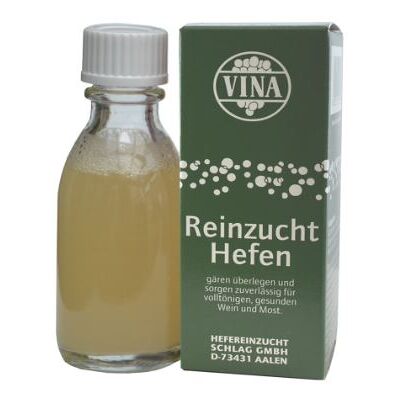 Vina Reinzuchthefe 28 ml für 100 L Saft Vina Reinzuchthefe 28 ml für 100 L Saft