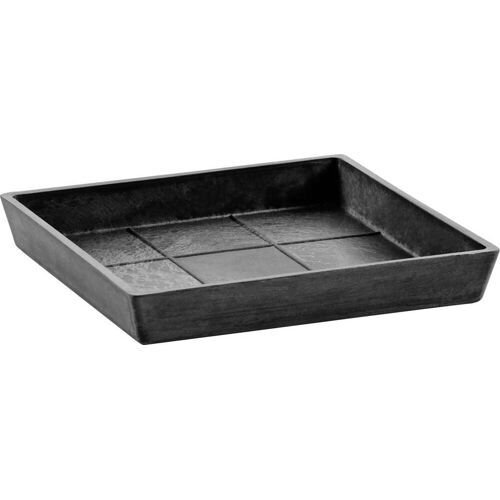 Ecopots Untersetzer dunkelgrau 29,6 x 29,6 cm