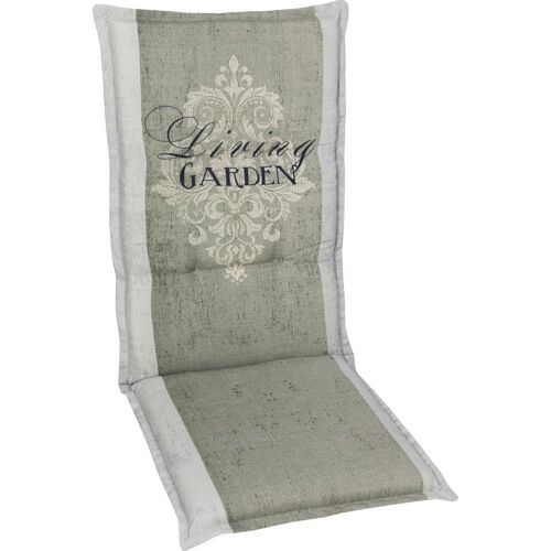 GO-DE Mittellehner-Auflage 108 cm x 50 cm x 7 cm, beige