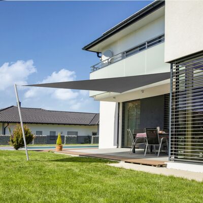 Windhager Sonnensegel Cannes anthrazit 3 x 3 x 3 m Windhager Sonnensegel Cannes anthrazit 3 x 3 x 3 m