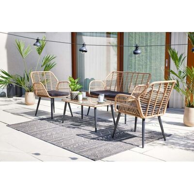 TrendLine Loungeset Larisa 4-teilig TrendLine Loungeset Larisa 4-teilig
