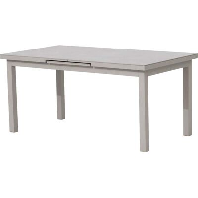 Primaster Gartentisch ausziehbar Aluminium Rhodos 167/217 x 90 cm hellgrau Primaster Gartentisch ausziehbar Aluminium Rhodos 167/217 x 90 cm hellgrau