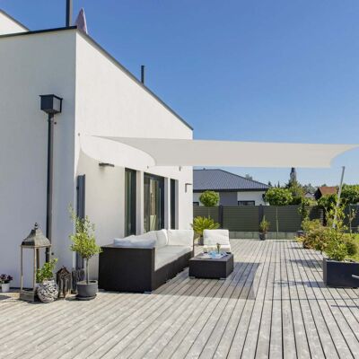 Windhager Sonnensegel Cannes cream 3 x 4 m Windhager Sonnensegel Cannes cream 3 x 4 m