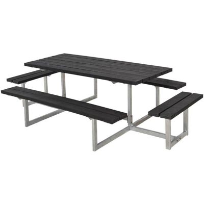 Plus Kombimöbel Basic 260 x 160 x 73 cm Kunststoff, schwarz strukturiert Plus Kombimöbel Basic 260 x 160 x 73 cm Kunststoff, schwarz strukturiert