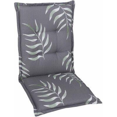 GO-DE Gartenstuhlauflagen mittellehner 108 x 50 x 7 cm Gräser-Motiv anthrazit GO-DE Gartenstuhlauflagen mittellehner 108 x 50 x 7 cm Gräser-Motiv anthrazit