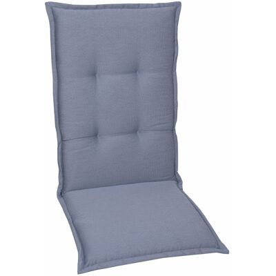 GO-DE Gartenstuhlauflagen hochlehner 120 x 50 x 7 cm blau GO-DE Gartenstuhlauflagen hochlehner 120 x 50 x 7 cm blau