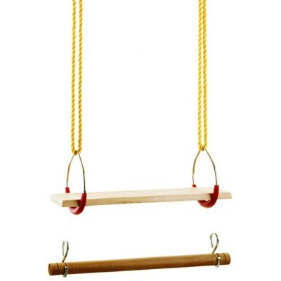 Conacord Turngeräte-Set Brettschaukel, Trapez, 2 Turnringe Conacord Turngeräte-Set Brettschaukel, Trapez, 2 Turnringe
