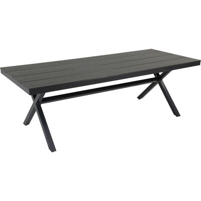 Primaster Gartentisch Turin 220 x 90 cm anthrazit Primaster Gartentisch Turin 220 x 90 cm anthrazit