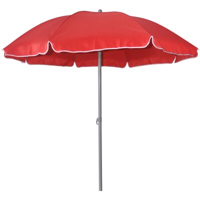 TrendLine Sonnenschirm rot, Ø 180 cm TrendLine Sonnenschirm rot, Ø 180 cm