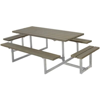 Plus Kombimöbel Basic 260 x 160 x 73 cm graubraun Plus Kombimöbel Basic 260 x 160 x 73 cm graubraun