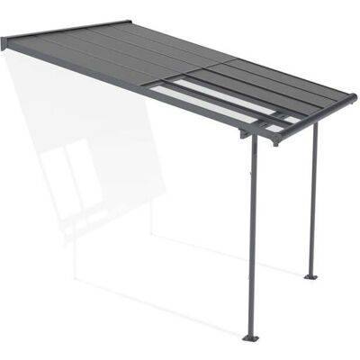 Canopia Terrassenüberdachung Sierra Cabrio 314 x 295 cm grau Canopia Terrassenüberdachung Sierra Cabrio 314 x 295 cm grau