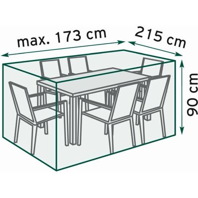 TrendLine Schutzhülle Basic für Sitzgruppe 173 x 215 cm TrendLine Schutzhülle Basic für Sitzgruppe 173 x 215 cm