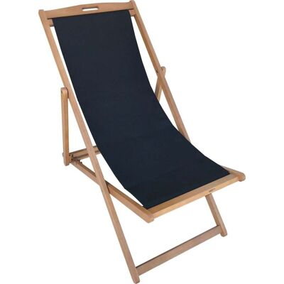 TrendLine Liegestuhl - Schwarz - Outdoor lounge chair TrendLine Liegestuhl - Schwarz - Outdoor lounge chair