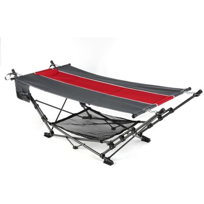 Primaster Camping Hängematte rot/grau Primaster Camping Hängematte rot/grau