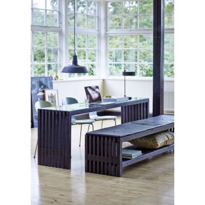 Plus Rustik Gartentisch mit Regal - Gartenbank Plus Rustik Gartentisch mit Regal - Gartenbank