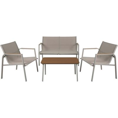 Primaster Gartenmöbel-Set Costa Polyester/Stahl Primaster Gartenmöbel-Set Costa Polyester/Stahl